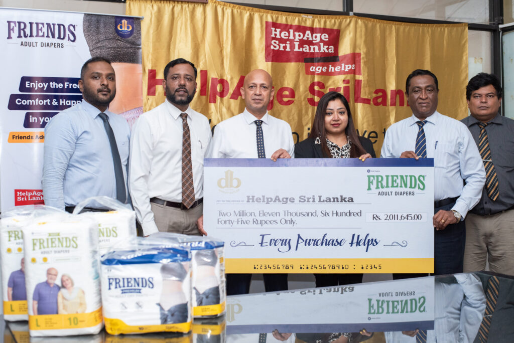 Darley Butler and Friends Diapers donate 2 million to Helpage