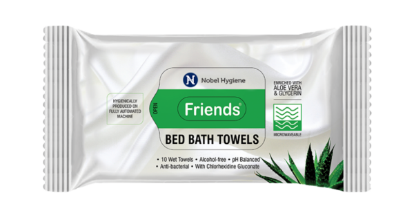 FRIENDS BED BATH TOWELS 10's