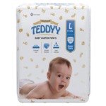 TEDDYY Premium Baby Diaper Pants - Large 20's