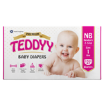 TEDDYY Premium Baby Diapers - Small 10's
