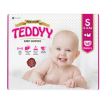 TEDDYY Premium Baby Diapers - Small 48's